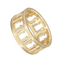 Vicenza - Piazzetta Palladio 2 - Ringe Loving Palladio  2D in Gelbgold 20G-X-15 SERLIANA - 20G-X-15 SERLIANA